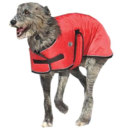 Manteau d'hiver pour très grand chien Tundra Shedrow K9 Rouge