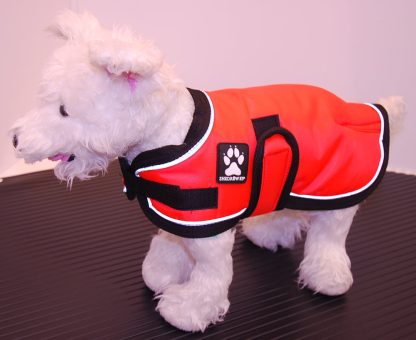 Manteau d'hiver pour très grand chien Tundra Shedrow K9 Rouge