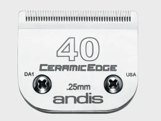 Lame Andis ceramicEdge pour tondeuse #40 (1/100-0.25mm)
